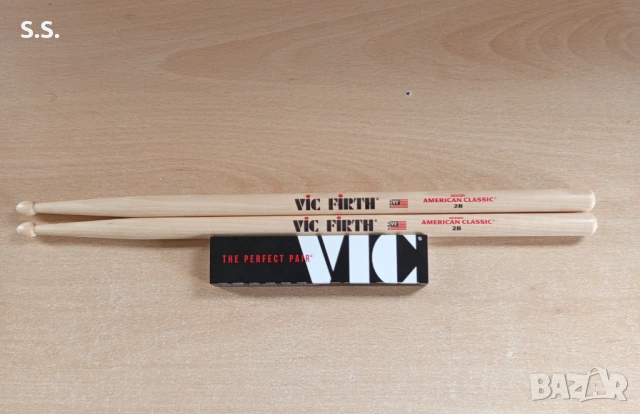 Палки за барабани Vic Firth 2B, снимка 2 - Ударни инструменти - 54371513