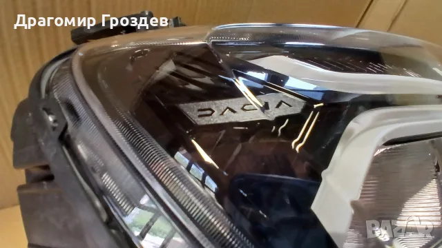 Десен фар за Dacia Duster II Facelift с бели орнаменти / Дачия Дъстър 2 (2022-2024), снимка 6 - Части - 55583308