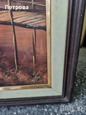 Масло върху платно. , снимка 2 - Картини - 53961650