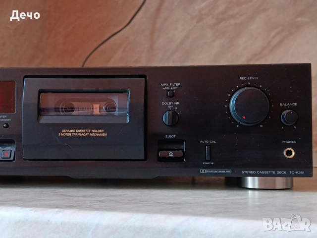 Касетен дек Sony tc k361, снимка 8 - Декове - 55185751