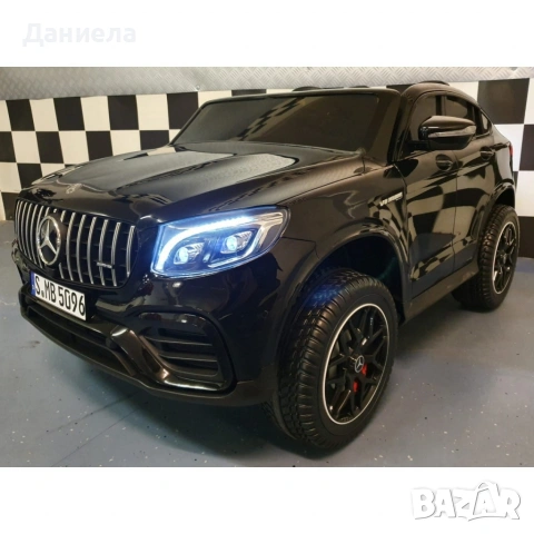 Акумулаторен джип Mercedes GLC63 COUPE 4X4 с меки гуми 12V, снимка 17 - Коли, камиони, мотори, писти - 54974419