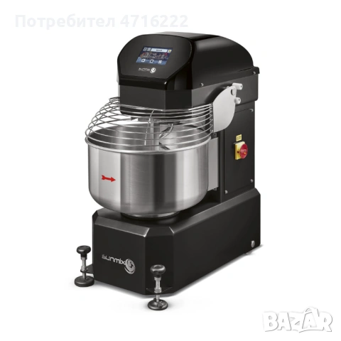 Професионална спирална тестомесачка Sunmix Smart 50 – 50 kg, 67 литра