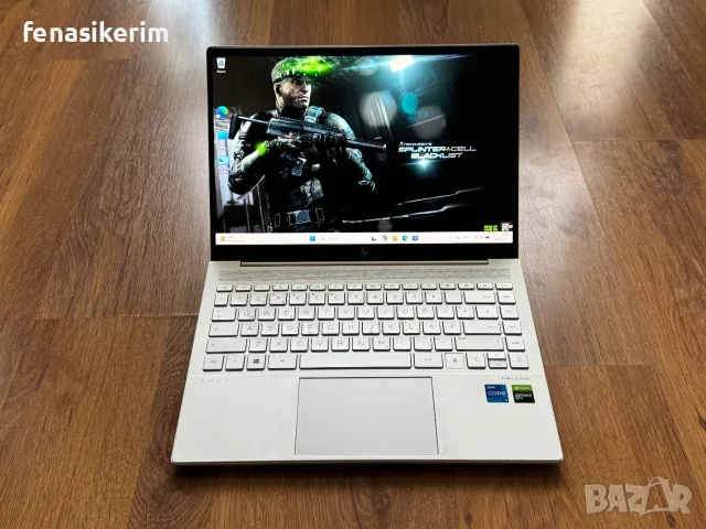 14' Full HD+ Core i7-1165G7 HP Envy 16GB LPDDR4X/256GB NVMe/Win 11/Nvidia GTX 1650 Ti 4GB/Бат 6ч