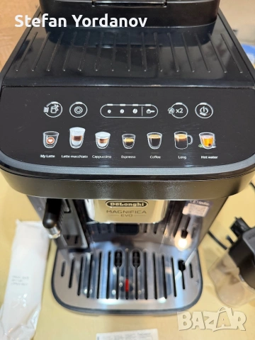 Кафемашина (автомат) - De Longhi Magnifica Evo, снимка 2 - Кафемашини - 54559693