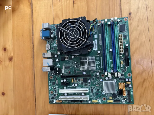 Дъно процесор рам Intel 3.16 GHz s.775, снимка 3 - Дънни платки - 55602563