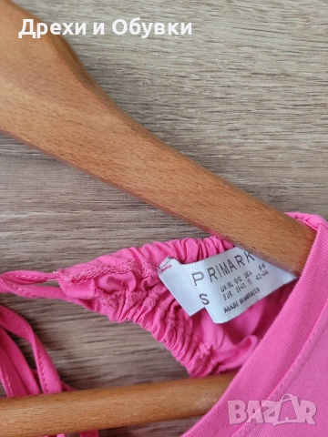 Розова блуза памучна материя , снимка 6 - Тениски - 55058751
