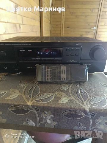 Стерео ресивър DENON DRA-275 RD, снимка 2 - Ресийвъри, усилватели, смесителни пултове - 54459099