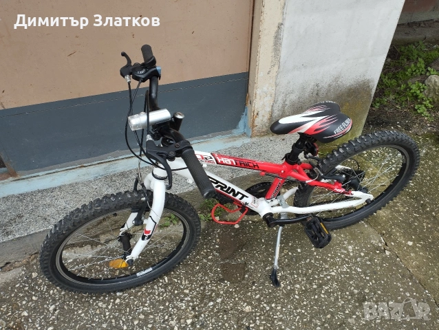 Алуминиев велосипед колело Sprint 20 ", снимка 3 - Велосипеди - 54278583