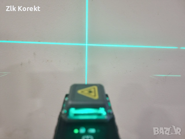 Лазер със зелени линии PARKSIDE PERFORMANCE, снимка 9 - Други инструменти - 54269313