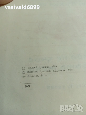 Андрей Гуляшки - Писма от тихия град , снимка 2 - Българска литература - 55160553