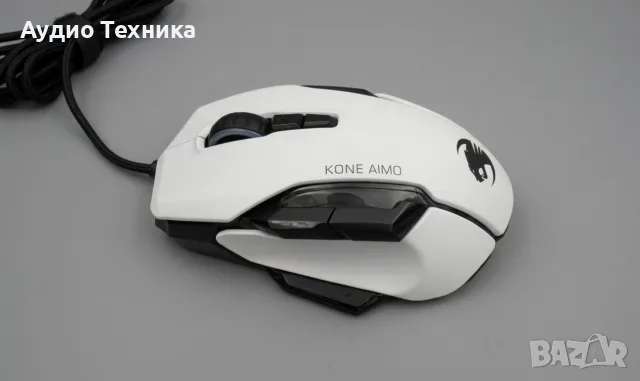 Roccat Kone Aimo White Бяла мишка