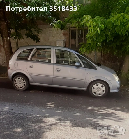 Opel Meriva 1.7cdti 101кс 2006г , снимка 3 - Автомобили и джипове - 54769146