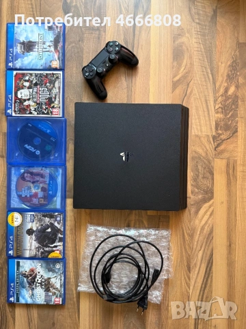 PlayStation 4 Pro 1TB с игри, снимка 2 - PlayStation конзоли - 54139906