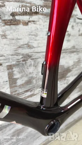 Карбонова шосейна рамка Guerciotti Veloce S Disc | M, снимка 13 - Части за велосипеди - 55365183