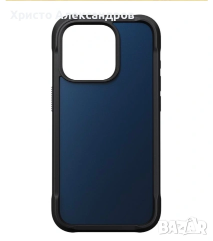 Калъф Nomad - Rugged, iPhone 15 Pro, Atlantic Blue #14
