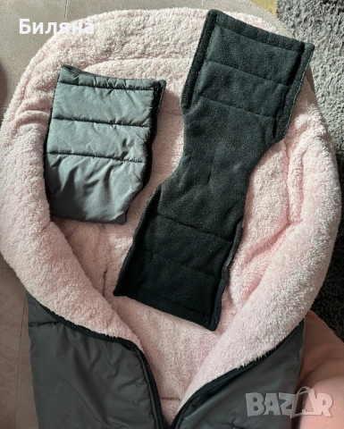 Зимен спален чувал с ръкавици + подарък лятна подложка, снимка 6 - За бебешки колички - 54136807