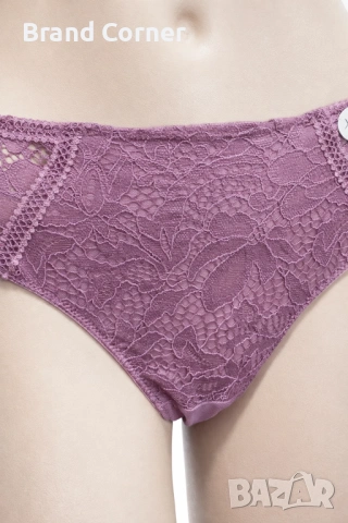 Hunkemöller дантелено долнище XL в розово-лилав нюанс, снимка 3 - Бельо - 54533231