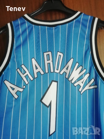 Orlando Magic Hardaway Penny Champion NBA Орландо Меджик оригинален потник ретро Vintage , снимка 4 - Тениски - 47740399