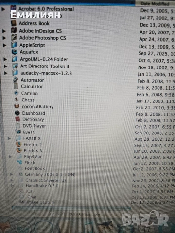 Ретро Apple PowerBook G4 12", Mac OS X Tiger,  оригинална опаковка, снимка 11 - Лаптопи за дома - 54833521