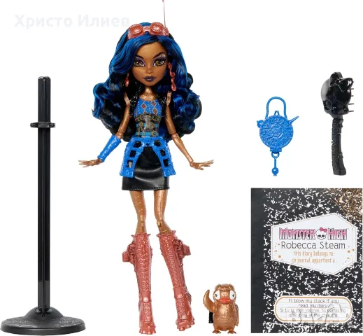 Кукла Monster High Boo-riginal Creeproductions - Robecca Steam, снимка 2 - Кукли - 55474785