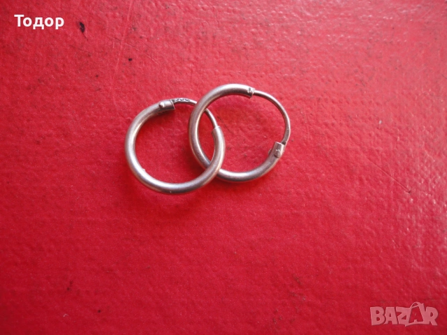Сребърни обеци обици 925 , снимка 6 - Обеци - 54098636