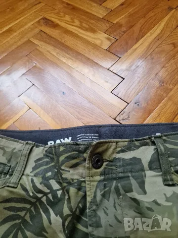 Страхотни мъжки къси панталони G STAR RAW размер 31, снимка 4 - Къси панталони - 55562339