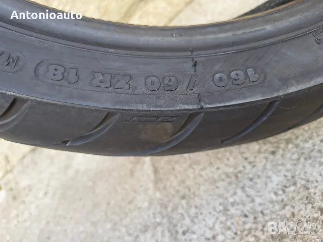 160 60 18 Michelin pilot road 3, снимка 5 - Гуми и джанти - 55440539