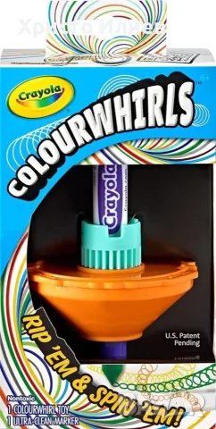 Творчески комплект Crayola Colourwhirls - Асортимент Пумпал с маркер