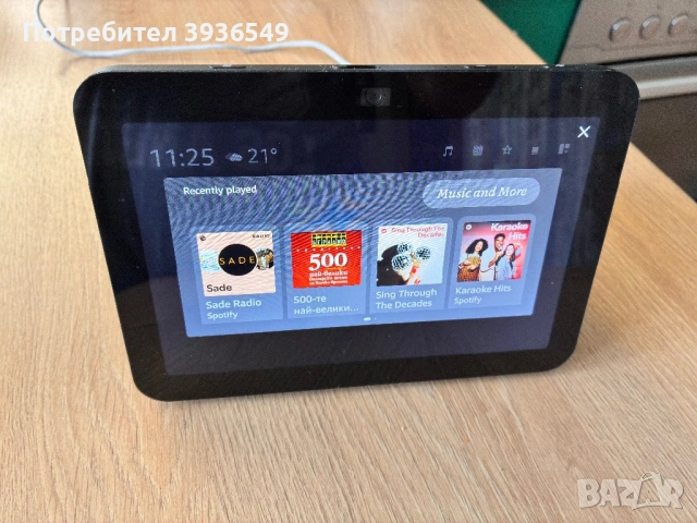 Смарт високоговорител Amazon Echo Show 8 2023 (3-то поколение) , снимка 2 - Друга електроника - 54942161