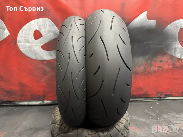 120 70 17 / 180 55 17, Мото гуми, Dunlop SportMaxD214, снимка 2 - Гуми и джанти - 55533543