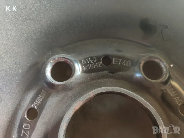 Джанти за VW 16 , снимка 4 - Гуми и джанти - 55330048