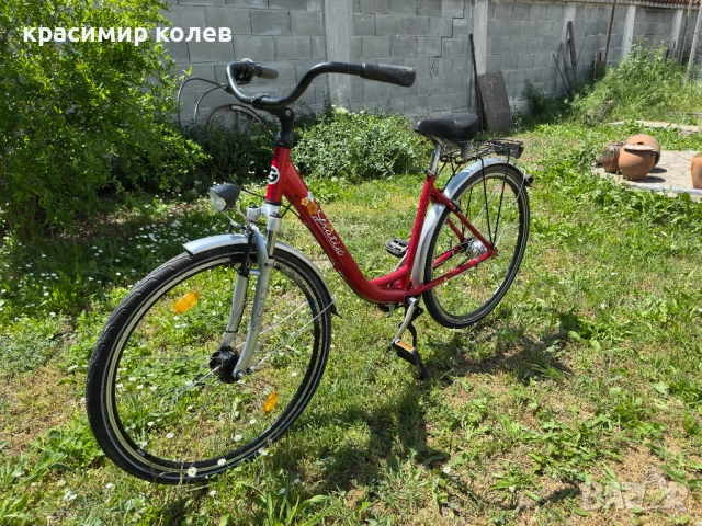 алуминиев градски велосипед "Gratia"/28 цола/, снимка 4 - Велосипеди - 54589180