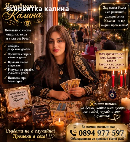 ясновитка калина ако не можеш да намериш пътя свържеш с мен аз ще ти помогна, снимка 2 - Селски туризъм и култура - 55697234