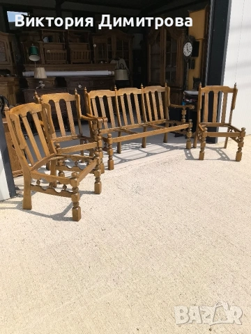 Комплект Рустик, снимка 3 - Столове - 54705153
