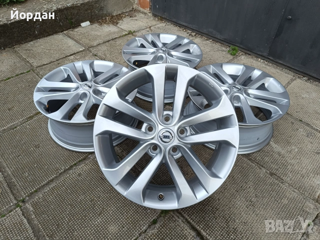 ОРИГИНАЛНИ джанти 17 ' цола 5x114,3 NISSAN JUKE / НИСАН ДЖУК ЕТ47 7J 66,1, снимка 3 - Гуми и джанти - 55102762