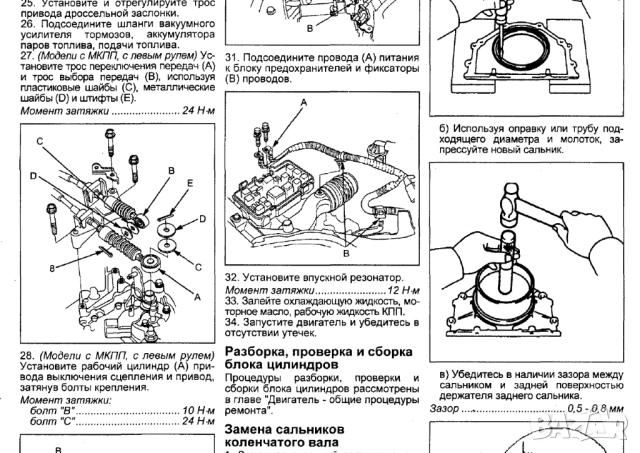 Honda Motors D13, D14, D15, D16 (ZC), D17- ръководство за ремонт, поддръжка и експлоатация./на CD/ , снимка 9 - Специализирана литература - 54358166