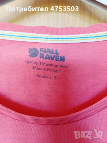 Дамска тениска Fjallraven S, снимка 3 - Тениски - 54327932