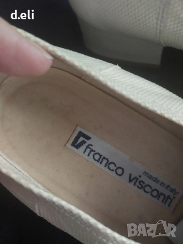 Franco Visconti 🇮🇹 Size 37 100% Кожа Страхотни обувки, снимка 7 - Дамски ежедневни обувки - 54940544