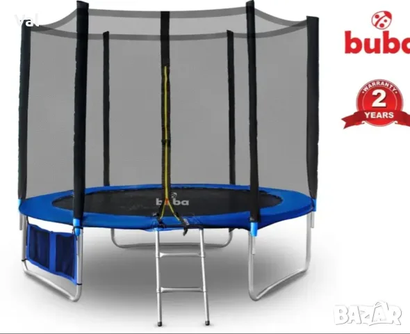 Buba детски батут с мрежа 10″ 305 см