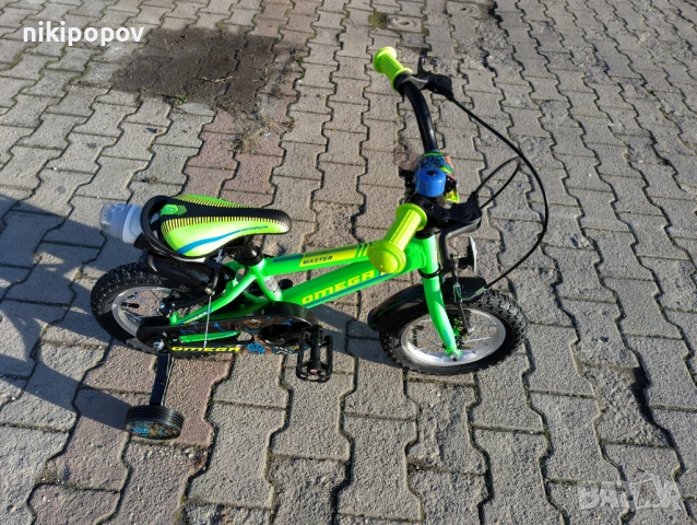 BG Детски велосипед 12" MASTER зелен, снимка 3 - Велосипеди - 54334040