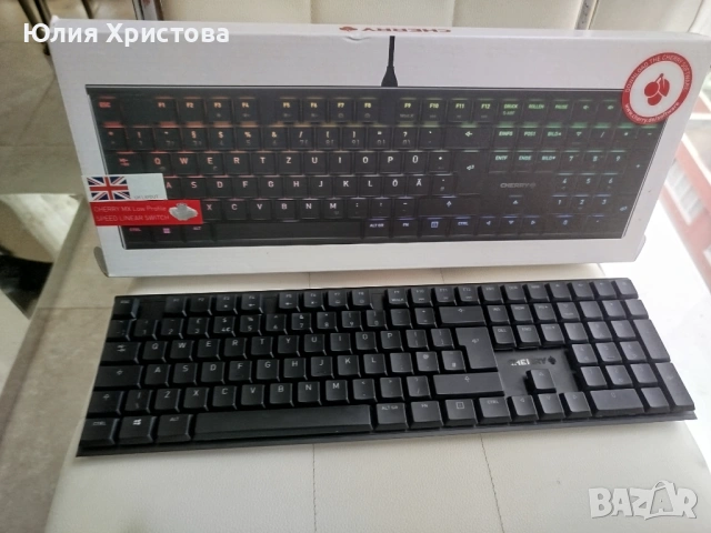 Клавиатура Cherry MX 10.0N RGB, снимка 2 - Клавиатури и мишки - 54643291