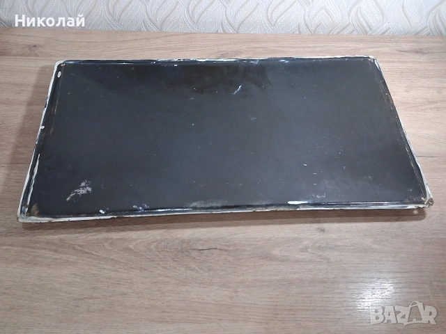 Голяма Стара Емайлирана Табела Чистота, снимка 13 - Антикварни и старинни предмети - 54024989