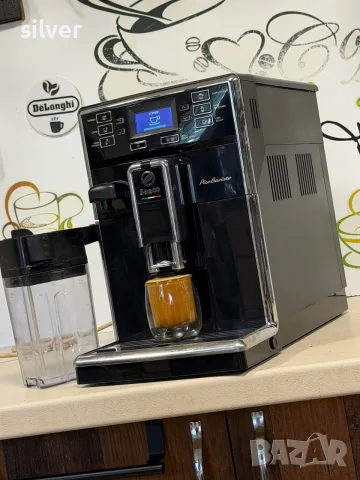 Кафемашина кафе автомат Saeco PicoBarista с гаранция, снимка 4 - Кафемашини - 55469684