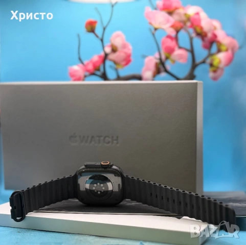 Смарт часовник Apple Watch Ultra 2, GPS, Cellular, Black Titanium Case 49 мм, Black Ocean Band , снимка 9 - Смарт часовници - 54921066