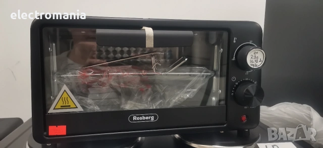 мини фурна Rosberg R51441C, снимка 5 - Печки, фурни - 42669632