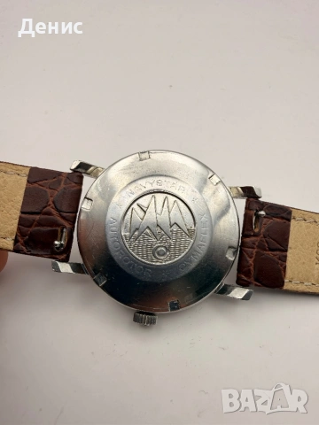 Cyma Navystar Date Vintage Swiss - Рядьк швейцарски часовник, снимка 4 - Мъжки - 54893939