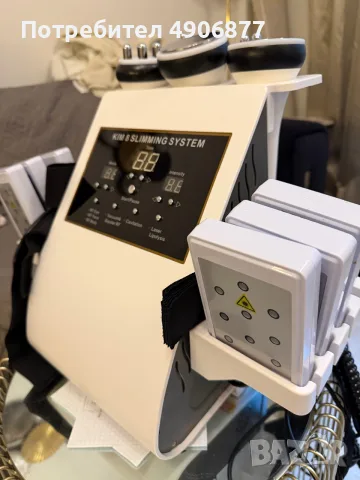 KIM 8 Slimming System 8 in 1 – Кавитация, RF, Vacuum, Lipolaser, снимка 5 - Козметика за тяло - 55523892