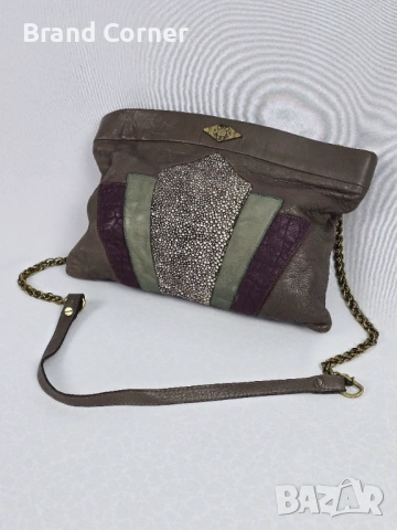  Дизайнерска кожена чанта Mohekan