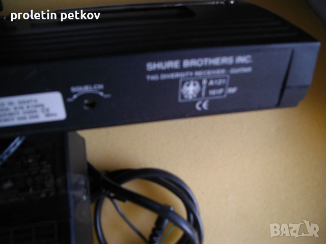 Wirles za Kitara  Shure USA, снимка 5 - Други - 54506012