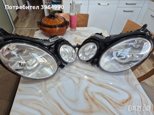 Кристални Оригинални КСЕНОНОВИ фарове за Мерцедес Еклас W211 